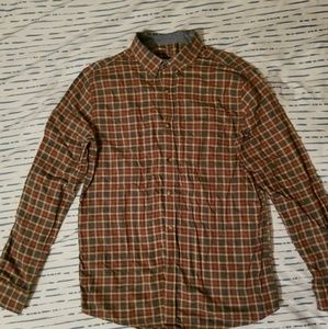 Green, white, and red flannel